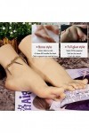 SCOZIA Modèle Pied Silicone Pieds en Silicone Femelle Grandeur Nature 1: 1 Modèle Féminin Pied Réaliste pour Les Pieds Fétich