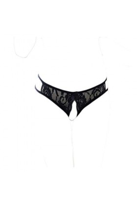 KHUFUZI Lingerie pour femme, sexy, sous-vêtements en dentelle, culotte string mignon, idéale comme cadeau pour une amie - Noi