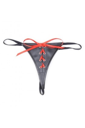 ZTIANEF Nuisettes Sexy Femme Lingerie Sexy Strings À Lacets String String Culotte Taille Basse,Noir,XXL