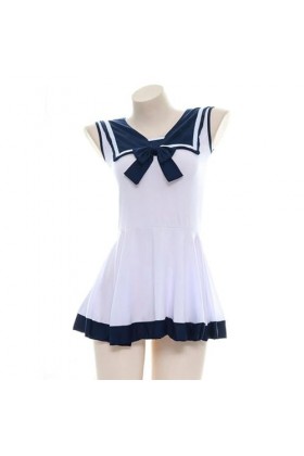 AYAZER Costume décolière JK pour femme, Lingerie sexy, robe Lolita, uniforme de marin Cosplay,&nbsp;&nbsp;&nbsp;vêtements de jeu de rôle ja