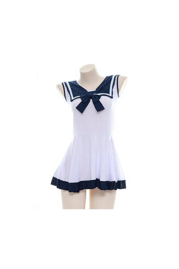 AYAZER Costume décolière JK pour femme, Lingerie sexy, robe Lolita, uniforme de marin Cosplay,&nbsp;&nbsp;&nbsp;vêtements de jeu de rôle ja