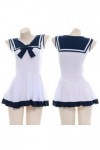 AYAZER Costume décolière JK pour femme, Lingerie sexy, robe Lolita, uniforme de marin Cosplay,&nbsp;&nbsp;&nbsp;vêtements de jeu de rôle ja