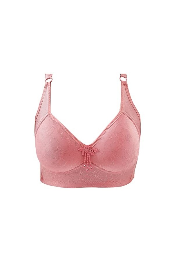 PowerFul-LOT Brassière Dentelle Femme Brassière sans Armature sans Couture Soutien-Gorge de Sport Sports Bra Boucle Latérale 
