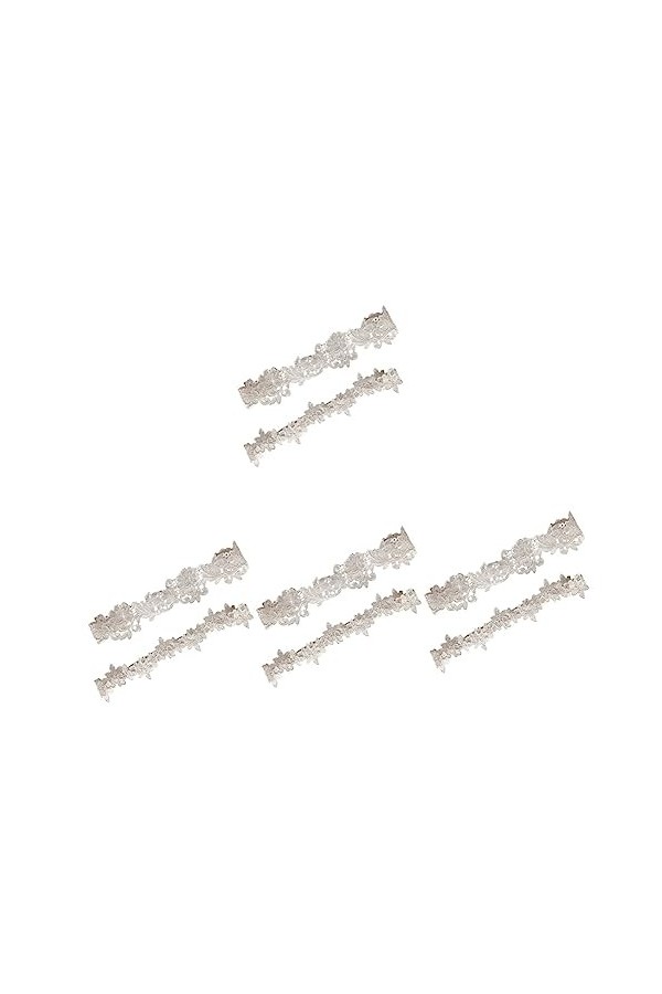 SOIMISS 10 Pièces Dentelle Jambe Anneau Jarretière De Mariage De Bal Jarretière Jarretière pour La Mariée Jambe Décoration Ja