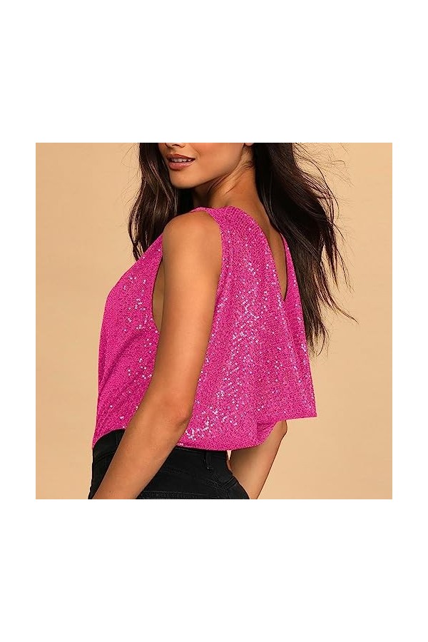 UOWEG Sens Supérieur Flash Discothèque Sexy V Cou Dos Socialite Soirée Combinaison Tempérament Élégant Tout avec Une Base Bod