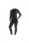 rockible Adultes Spandex Body Catsuit Danse Costume Unitard S-3XL, Noir, S