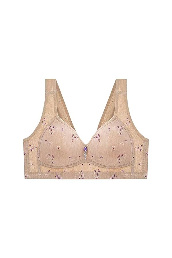 PowerFul-LOT Brassière Dentelle Femme Brassière sans Armature sans Couture Soutien-Gorge de Sport Sports Bra Boucle Latérale 