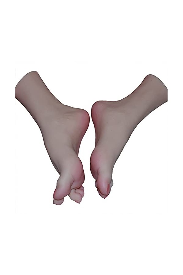 Pied de Mannequin en Silicone, Pied de Mannequin Pieds Réalistes Femmes Chaussette TPE Pieds Modèle Outils pour Chaussures et