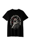 T-shirt pour homme avec inscription « I only Have Eyes for You » - T-shirt souple pour adulte - Noir - Taille S, Noir, XL