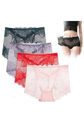 Jeputane Ladies Silk Lace Handmade Underwear,Ladies Silk Lace Italian Handmade Underwear,Ladies Silk Lace Handmade Panties C