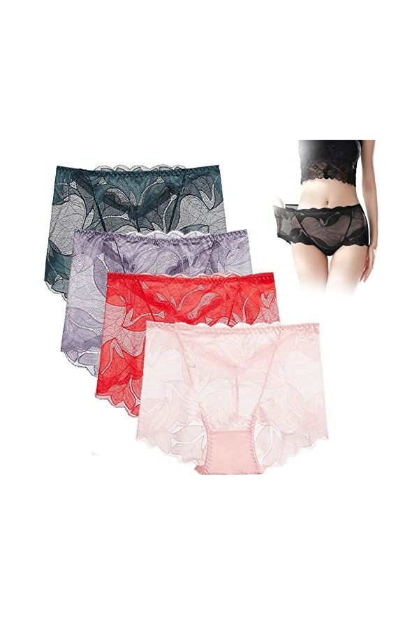 Jeputane Ladies Silk Lace Handmade Underwear,Ladies Silk Lace Italian Handmade Underwear,Ladies Silk Lace Handmade Panties C