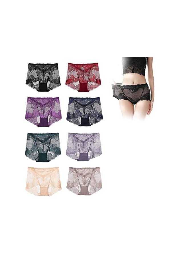 Jeputane Ladies Silk Lace Handmade Underwear,Ladies Silk Lace Italian Handmade Underwear,Ladies Silk Lace Handmade Panties C