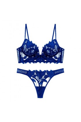 Femme Soutien Gorge de Sport Run Max 2022 Femmes Sexy Coupe Mince Dentelle Colorblock Soutien-Gorge Ensemble en Forme Push Up