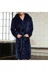 TDEOK Corset pour femme - Manteau Shawl - Robe dhiver douillette - Corail - Sexy et sexy, bleu, M