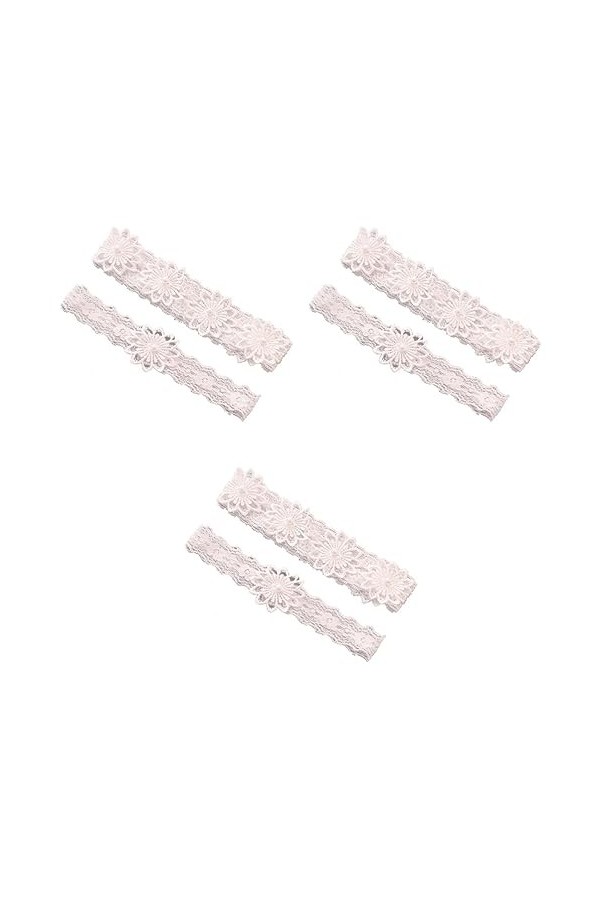 SOIMISS 2 Paires Jarretières pour Mariée Jarretières De Mariage Porte-Jarretelles De Mariage Jarretière De Mariée Jarretière 