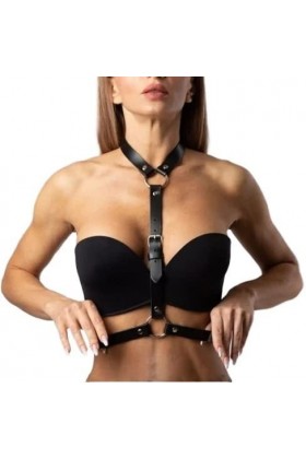 Ensemble Baju Zirah Wanita Sabuk jarretière Kulit Pakaian Dalam Tubuh Seksi Pakaian Gotik Sabuk jarretière Jimat BDSM Rave C