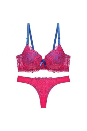 Lingerie Sexy for Femmes, Ensembles De Soutien-Gorge Et De Culottes, sous-vêtements À Armatures Deux Pièces for Femmes String
