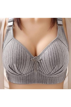 PowerFul-LOT Brassière Dentelle Femme Brassière sans Armature sans Couture Soutien-Gorge de Sport Sports Bra Boucle Latérale 