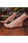 Pied de Mannequin en Silicone, modèle daffichage de Pied 1 Paire modèle de Pieds en Silicone TPE, 39 Mannequin en Forme d