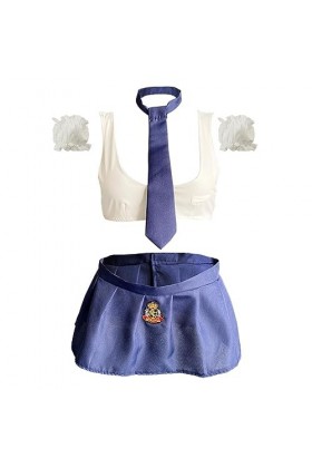 Étudiant Lingerie Sexy JK Cosplay Uniforme Mignon Écolière Costumes Sous-Vêtements 18 Sex Sister School Bed Temptation-1,Tail