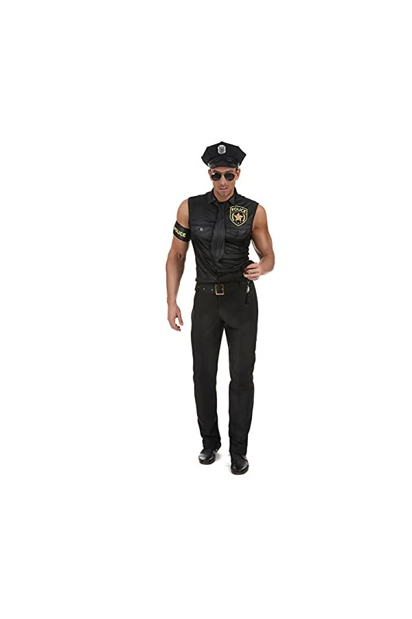DEGUISE TOI - Déguisement policier sexy homme - XL