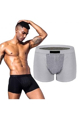 NNBWLMAEE Royalprestige Prostate Magnetic Therapy Boxer Briefs, Prostate Magnetic Therapy Performance Boxer Briefs for Men X