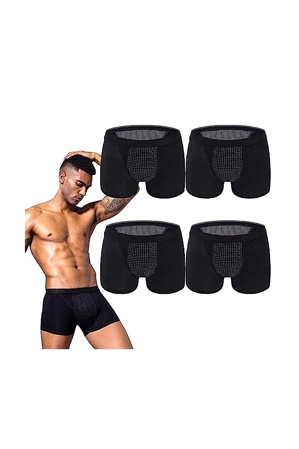NNBWLMAEE Royalprestige Prostate Magnetic Therapy Boxer Briefs, Prostate Magnetic Therapy Performance Boxer Briefs for Men X