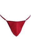 Mankini pour Homme - String en Dentelle Sexy pour Homme - Maillot de Bain Mankini - sous-vêtements Extensibles - Style Amusan