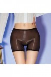 ZTIANEF Déguisements Adultes Culotte Transparente Sexy Transparente, Boxer Extensible sans Couture, Maille Fine, Lingerie Con
