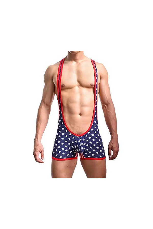 SKFLABOOF Drole Lingerie Gay Moulant Érotique Slip Noel Bite Sexy Hot Boxer Jockstrap Deguisement Ficelle Costume Transparent