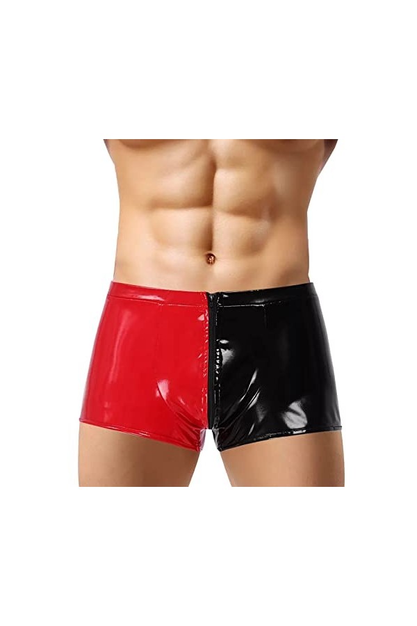 Sous-vêtements chauds pour homme - Sous-vêtements rétro - Sous-vêtements pour homme - Boxer pour la maison - Sous-vêtements d