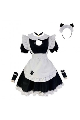 HERSIL Costume sexy Lolita Anime pour fille - Costume sexy - Pour cosplay - Uniforme scolaire