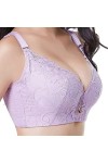 Femmes Plus Taille Dentelle Sexy Bra Lingerie No Trace Bra Tops Push Up Grands Soutiens-Gorge