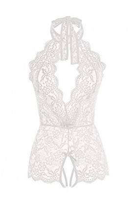 Bas basSexy Pyjama Ouvert Lingerie érotique Combinaison, 1, S