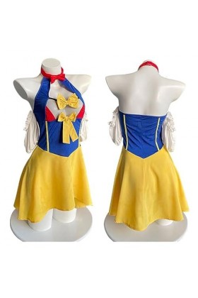 SHANHE Lolita Sexy Cosplay Princesse Robe Kawaii Femme Lingerie Ensemble Mignon Arc Évider Costume Étudiant Roleplay Adulte J