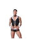 Hommes Lingerie Pour Ensembles Butler Servant Gay Mode Cross-Dressing Porno Sissy Vêtements Ensemble Halloween Adulte Discoth