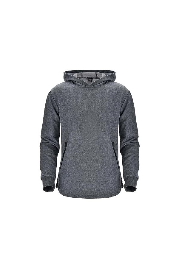RUIRUILICO Sweats à Capuche Homme Décontracté Automne Hiver Sweat de Sport Casual Oversize Extérieur Manches Longues Hoodie a
