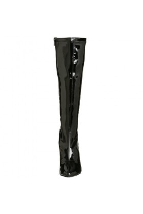 Pleaser SEDUCE-2000, Bottes Femme Noir Blk Str Pat 46 EU