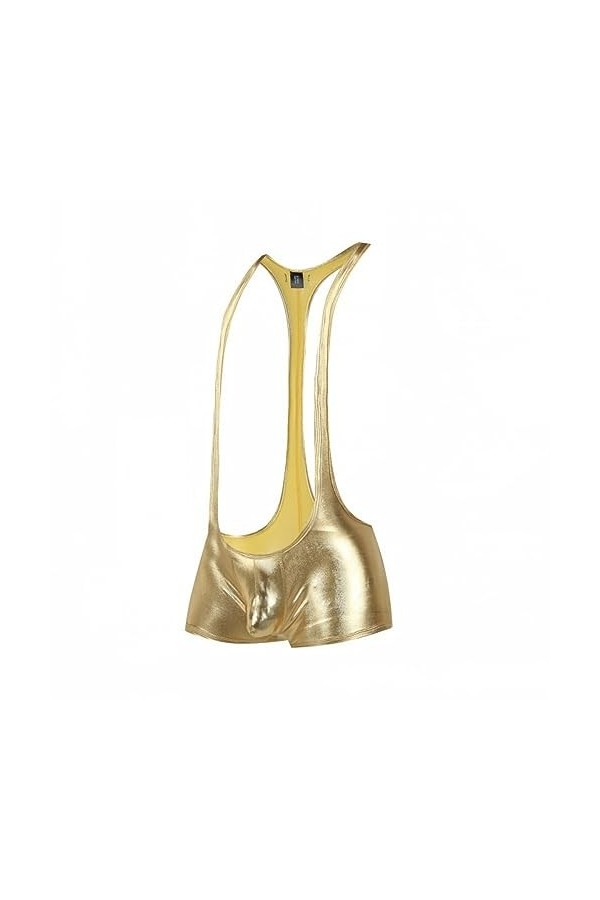 MACIUM Culotte Sexy Sissy Homme Costume De Lutte Sexy pour Hommes Une Pièce Fitness Couple Short De sous-vêtements Sexy,Rouge