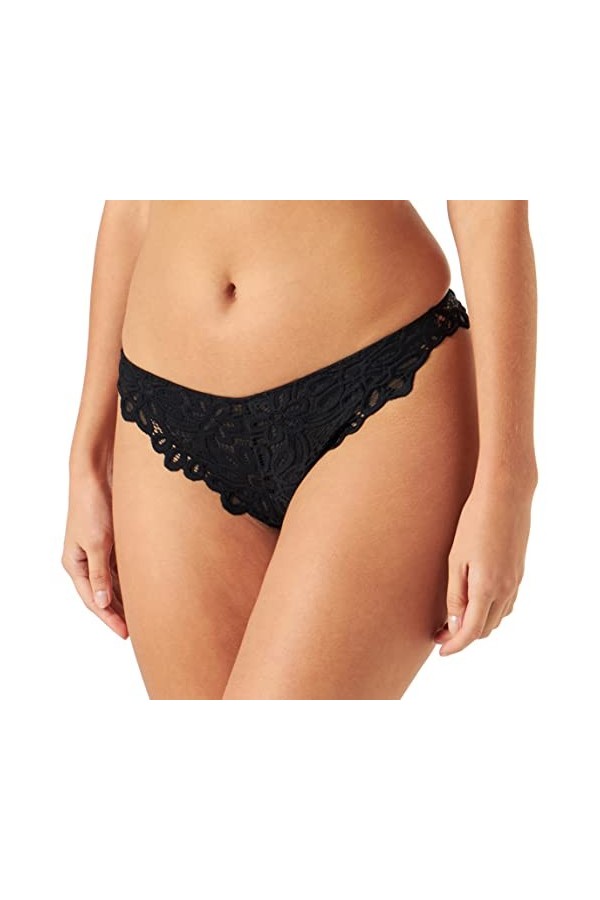 Billet Doux Tanga pour Femme Culotte échancrée sous-vêtements Slip Feminin Toucher Doux Dentelles de Taille 34 36 à Taille 42