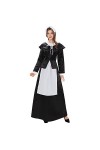 TWIOIOVE Costumes de cosplay sexy grande taille pour femme - Robe longue dHalloween pour femme - Costume vintage de jardin -