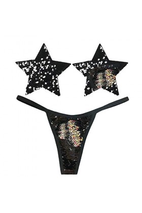 Neva Naughty Knix String de sol avec culottes assorties - - Taille unique