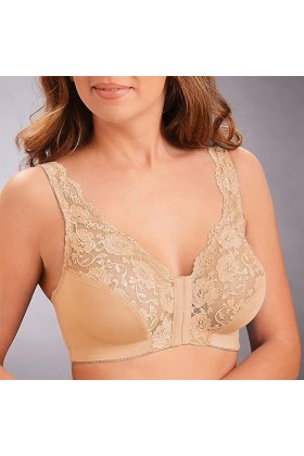 Sexy Dentelle Soutien-Gorge Push Up Tous Les Jours for Femmes Soutien-Gorge Fête Mariage sous-Vêtements Avant Bouton Dos Sout