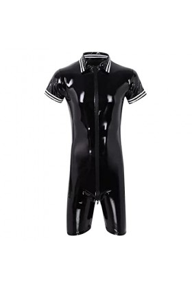 CUTeFiorino Lingerie de Noël pour homme - Style décontracté - Couleur unie - Sexy, Noir , XXXXXL