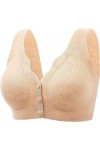 Lamious Zero Feel Dentelle Soutien-Gorge Fermeture Avant à Couverture Complète, Confort Et Soutien, sans Fil, Respectueux De 