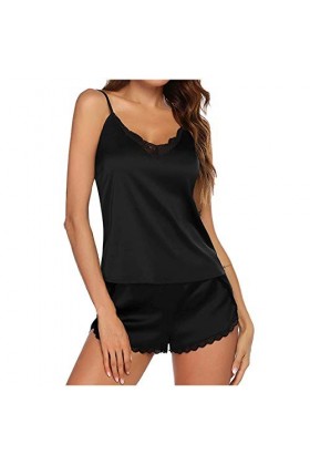 Zshosam Ensemble de lingerie érotique sexy pour femme - En dentelle - Lingerie sexy - Sous-vêtements sexy - Dentelle - Satin 