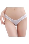 ZTIANEF Érotisme Sexe Et Sensualité String sans Couture Sexy Taille Basse pour sous-Vêtements, Lingerie Transparente, Anneau 