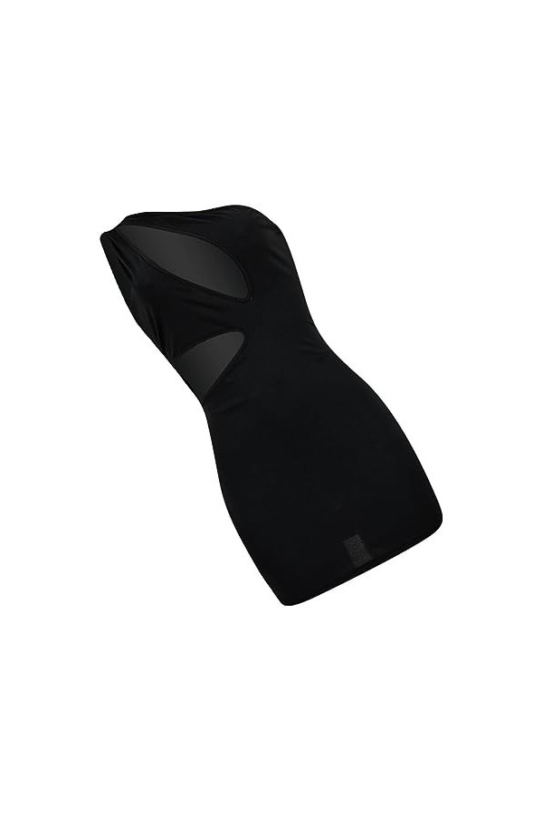 ERINGOGO 1Pc Robe Noir Formelle Robe Robe Noir Robe Courte Jupe Jupe Serrée Jupe Courte Serrée Jupe Courte Européen Et Améric