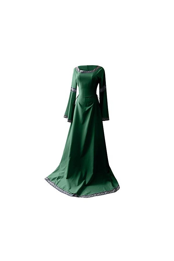 liaddkv Robe dété longue pour femme - Robe longue dété - Robe longue dété - Robe pull pour femme - En tricot - Manches lon