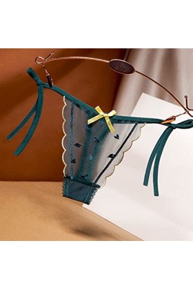 Celamirio Culotte sexy pour femme - vert - X-Large